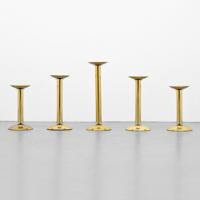 Karl Springer Candlesticks, Set of 5 - Sold for $3,125 on 11-09-2019 (Lot 56).jpg